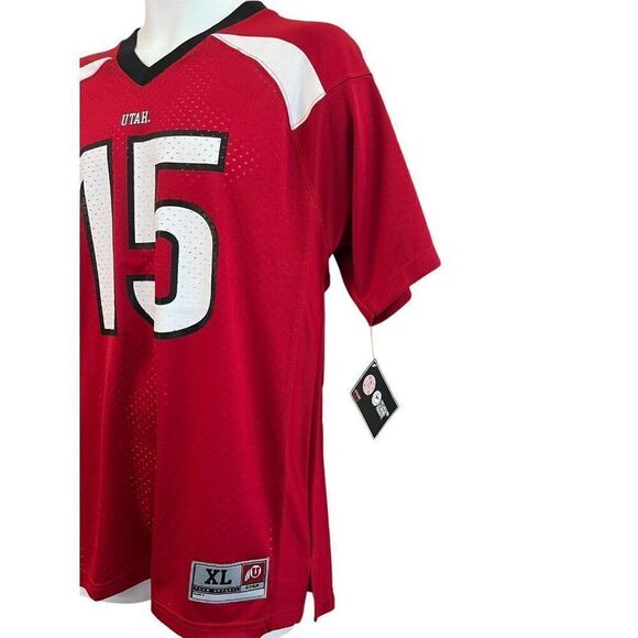 Youth XL Utah Utes #15 NCAA Football Jersey 18-20 University of Utah NWT - Picture 3 of 6